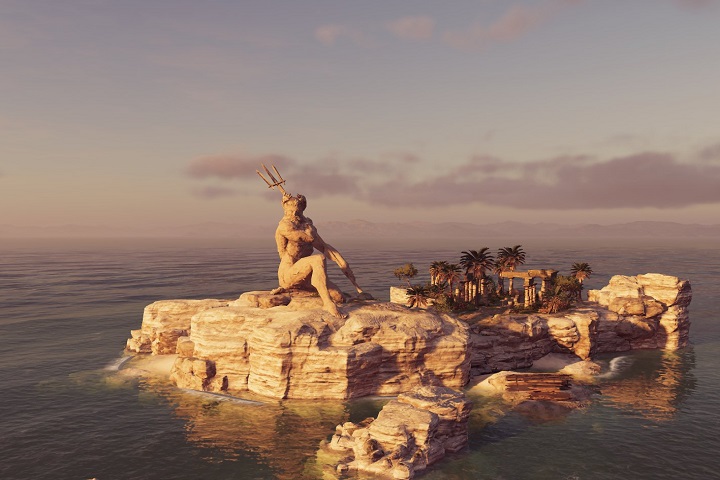 Assassin's creed Odyssey : Le trident de Poseidon, respirer sous l'eau